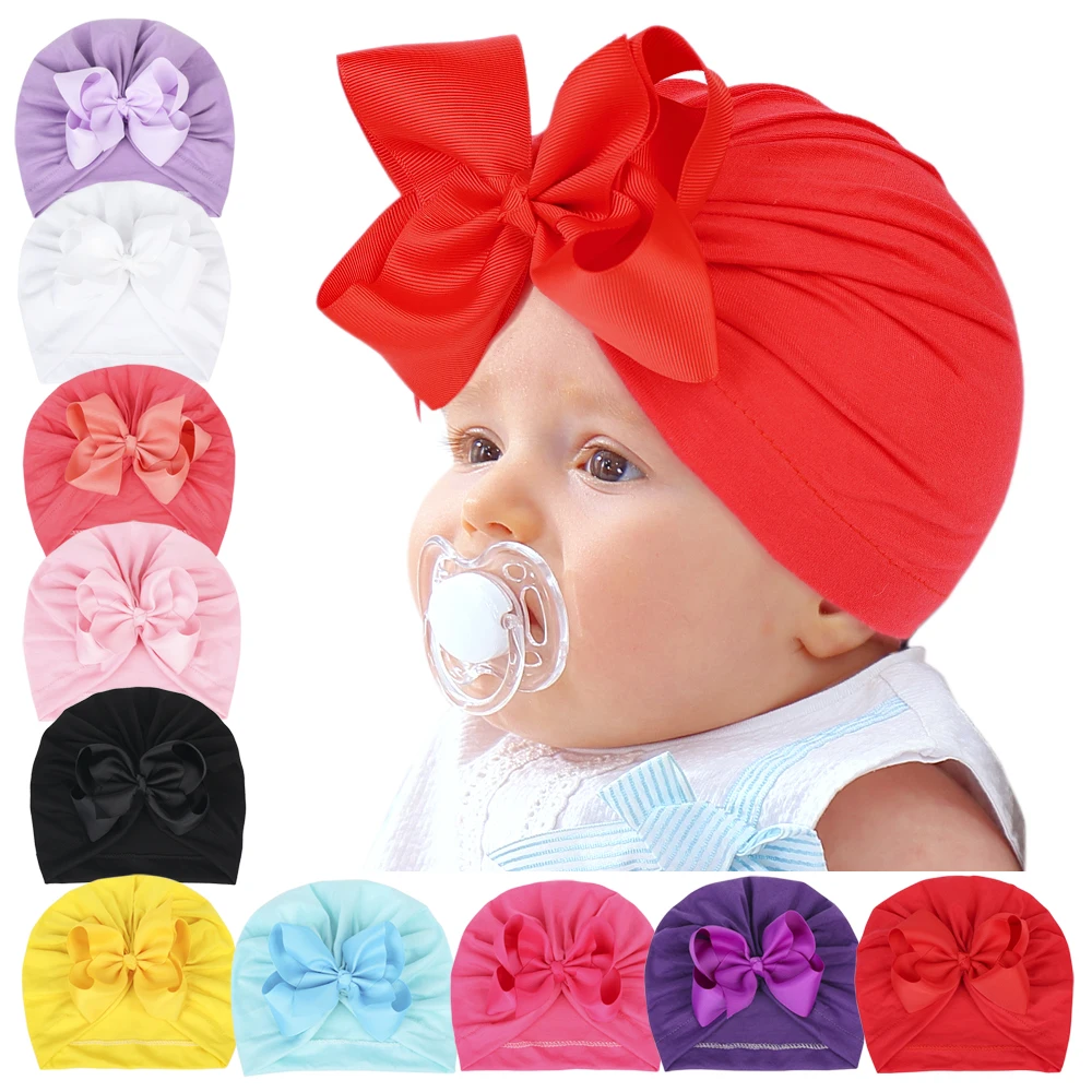 Sweet Baby Girl Headbands And Bows Kids cable knit headband baby Hair Accessories Baby  turban hat