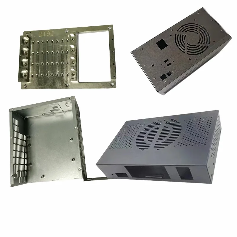 Customized Sheet Metal Laser Cutting 304 Stainless Steel Box Outer Shell Bending Welding Special-Shaped Sheet Metal Parts