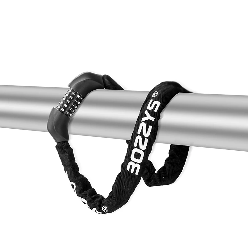 OEM manufacturer Set Your Own Combination portable 5 digit Anti-Theft Steel bicycle chain lock