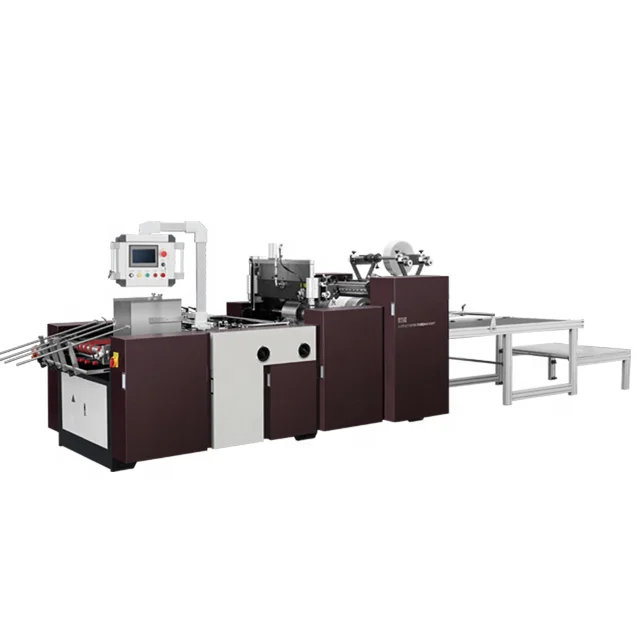 High speed automatic carton box window film laminating machine