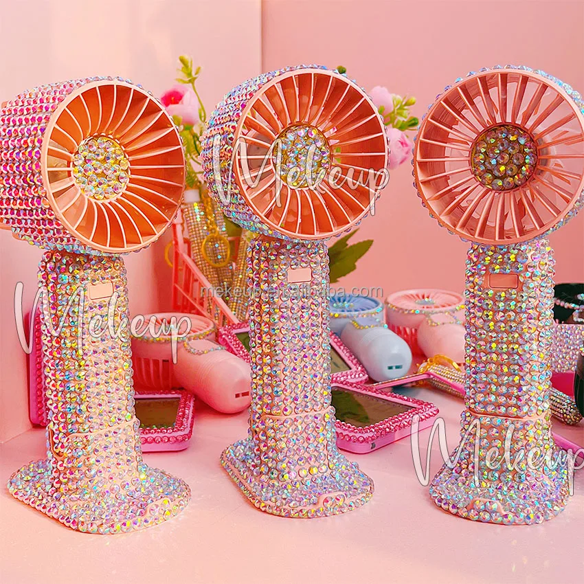 Usb Rechargeable Portable Mini Fan Cooling Fan Handheld Eyelash Dryer Fans For Eyelash Extension