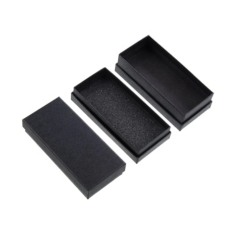 Boxes with Black Sponge Foam Cut to Fit Key Gift Box
