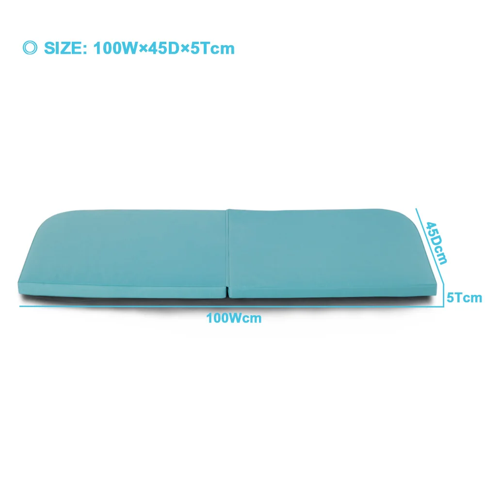 
Waterproof Low MOQ Polyester Chair Cushions Bench Pads Folding Bench Cushion for Garden Home 