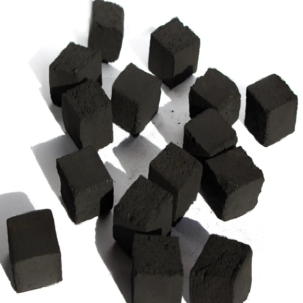 Best Seller Black Square Cube High Quality Vietnamese special Coconut shell hookah charcoal