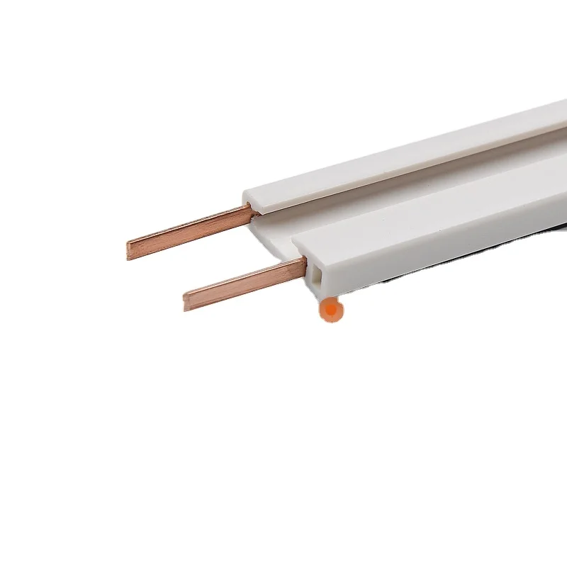 Factory Direct Supply LED lighting Accessories 24V Mini Magnetic Power Track System Conductive  Rail with Electric Connectors