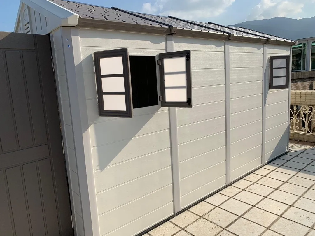 Пластиковый модульный садовый сарай Kinying, сборное садовое оборудование