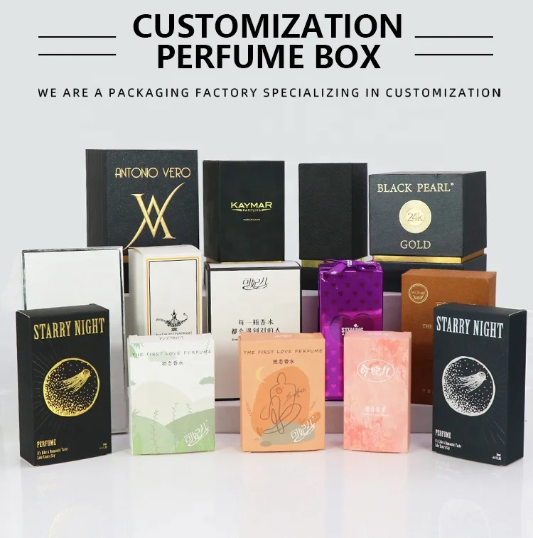 Factory price custom cosmetics lotions face serum eye serum lipsticks packaging perfume box white foldable cartons packaging box