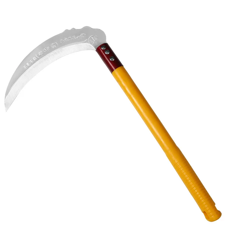 Высококачественный дешевый сельскохозяйственный нож для сбора риса, многофункциональный серповидный острый инструмент для прополки