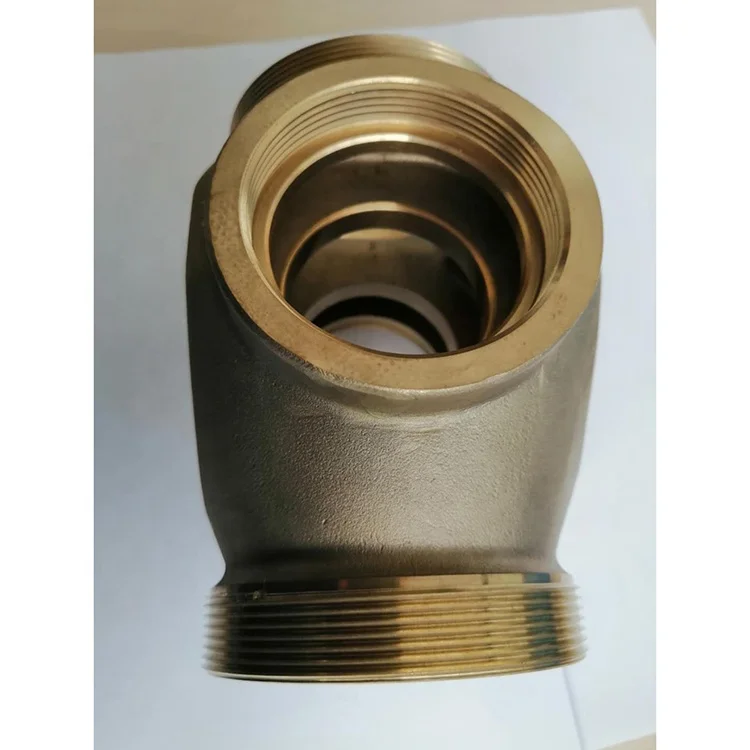 OEM Factory Custom Lost Wax Shot Blasting Bronze Casting Valve Body