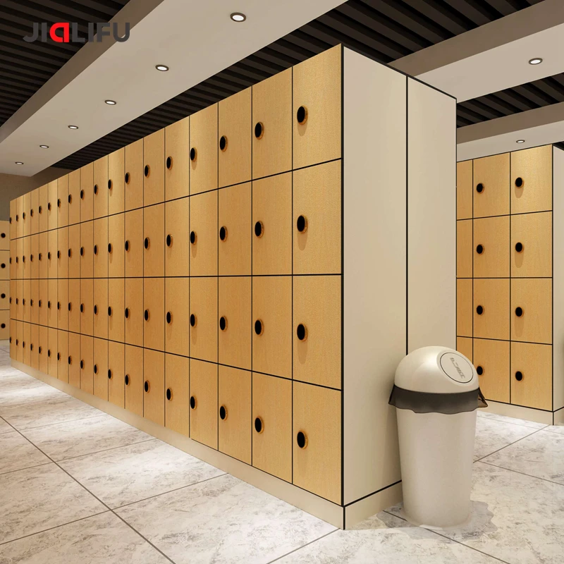 Compact Wood Gym Lockers For Changing Room