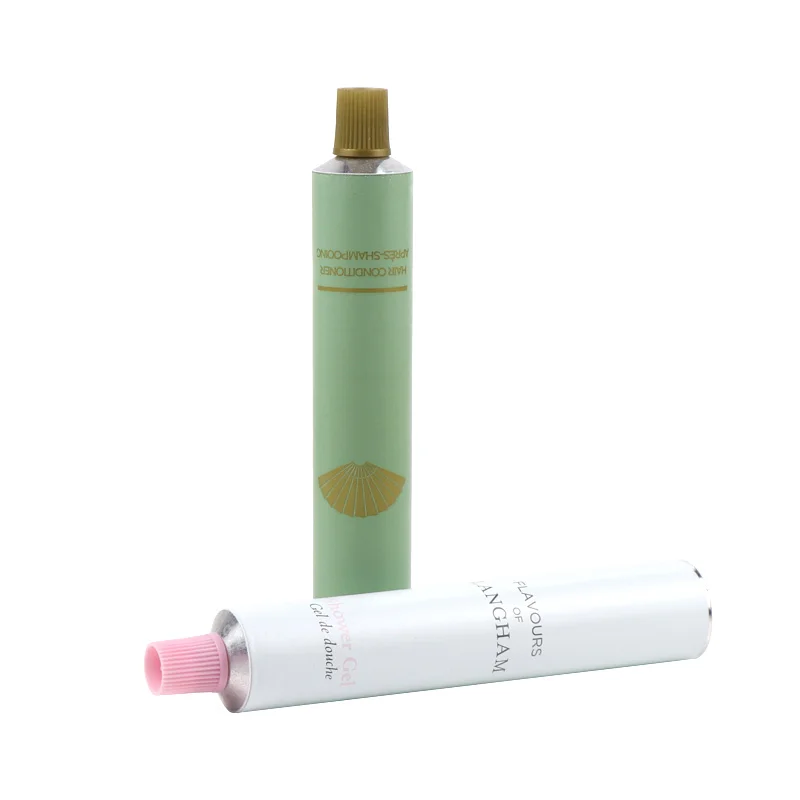 
15ml 30ml 50ml 100ml 150ml Customized Logo cometic packaging soft aluminum cosmetic tube 