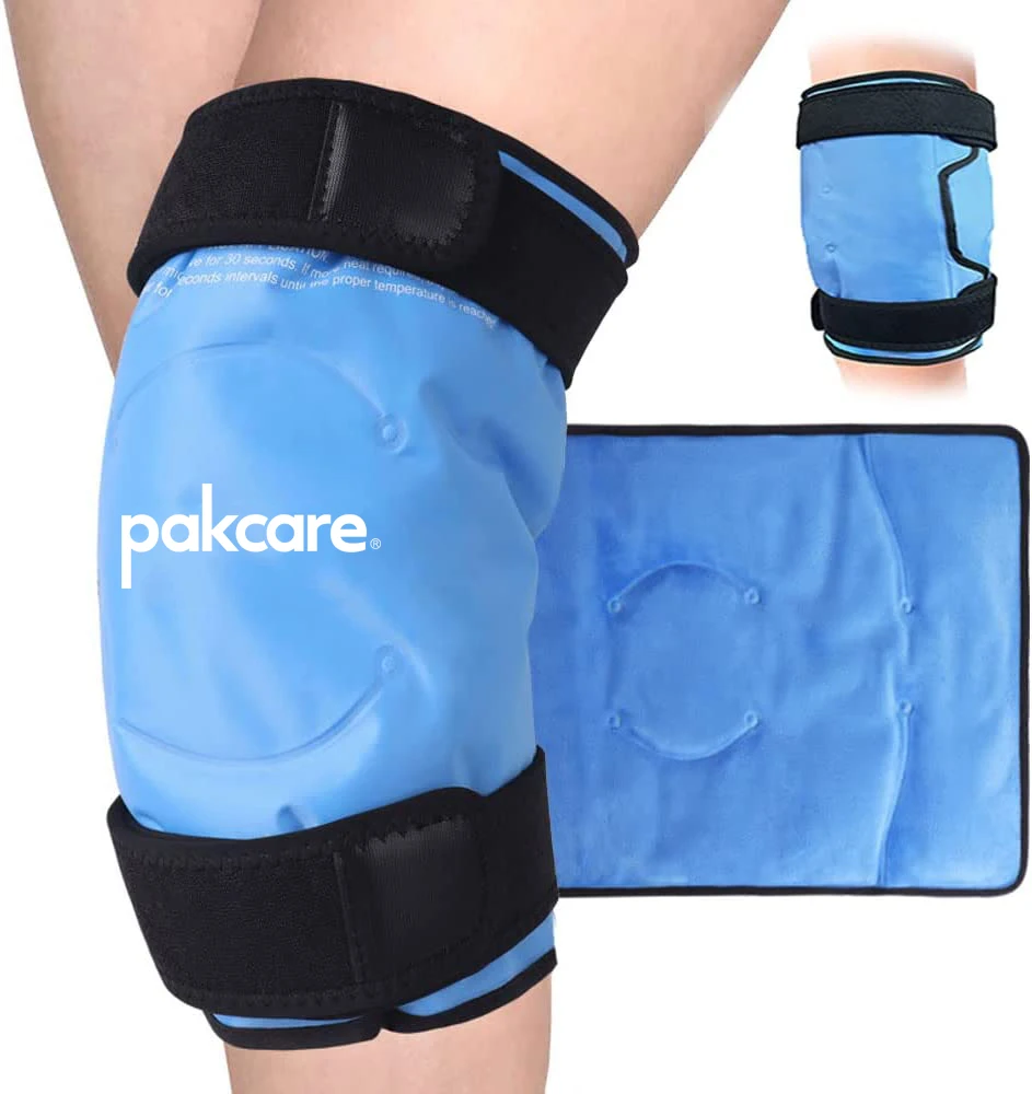 Custom Knee Gel Ice Pack Wrap Freeze Knee Brace Hot Cold Comrpess For Arthritis Knee Pain Relief