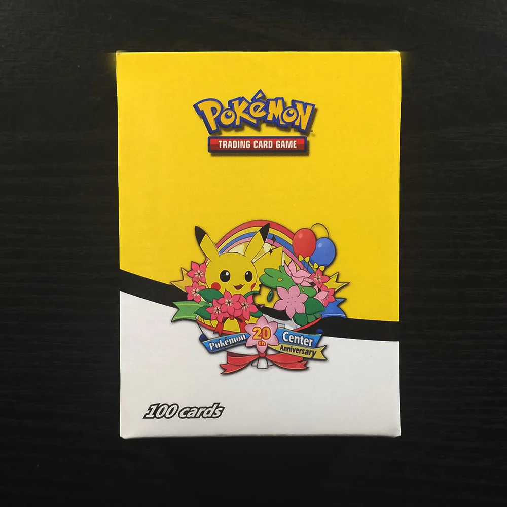 2022 New Hot Sale Custom High Quality 100 Piece/Box 85gx+5mege+10 Trainer Pokemon Cards  Training Cards