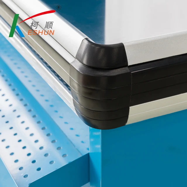 Supermarket cash checkout electric conveyor belt checkout counter