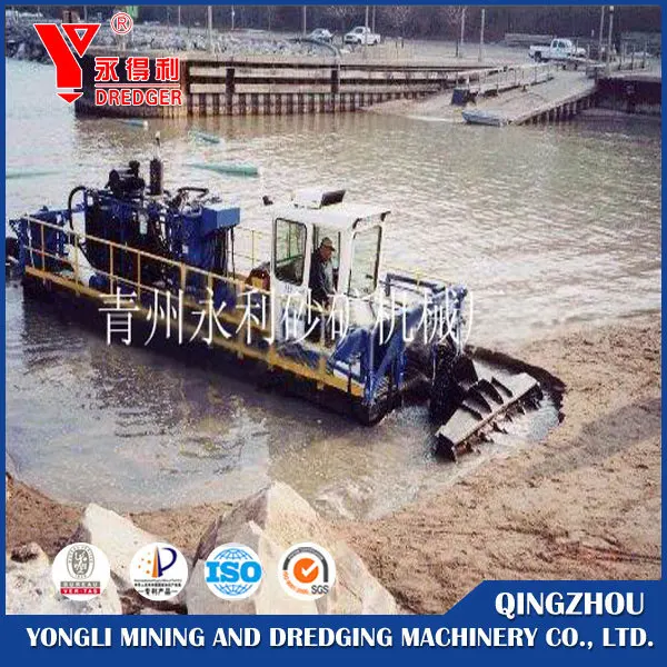 Hot sales 16 inch sand cutter suction sand dredger