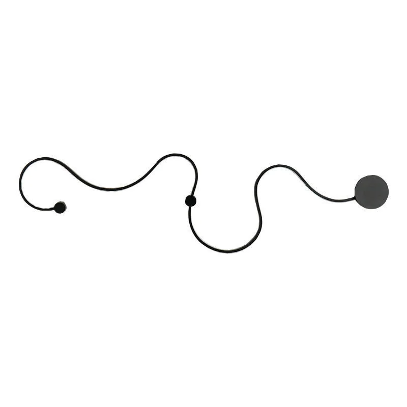 Jumbo size 123*35cm 42W Nordic Style Decorative Living Room Bedroom Interior Snake Wall Light Creative Indoor Modern Led Lamp
