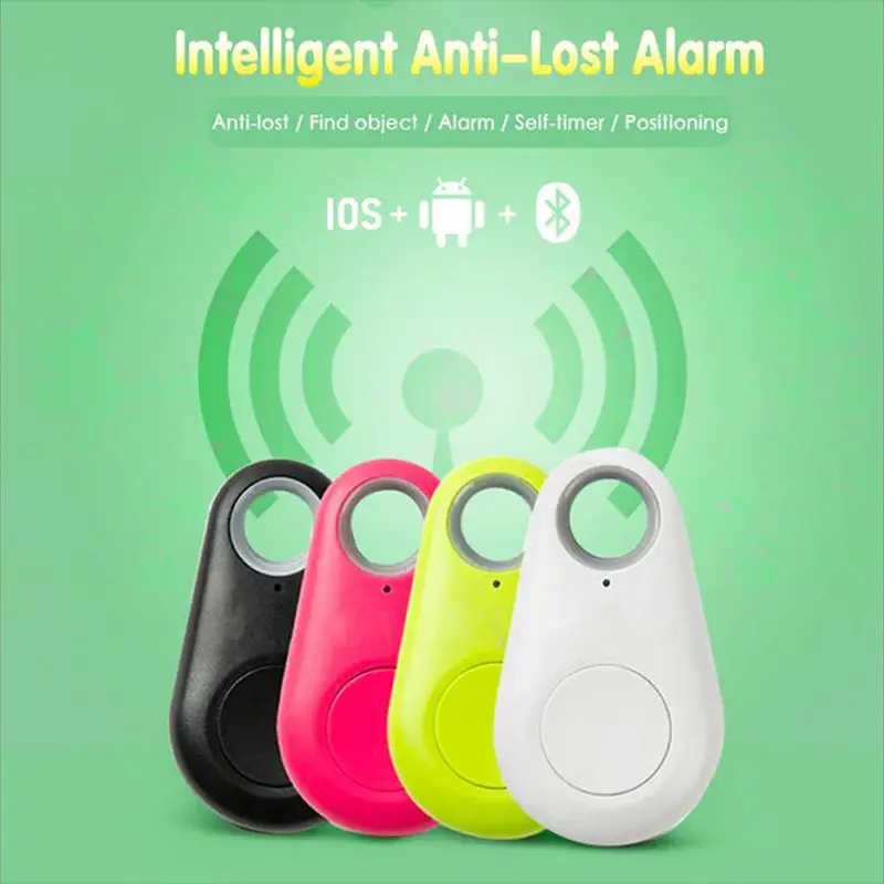Smart Pet Tracker Anti-lost Alarm Wireless APP Tracker Child Bag Wallet Phone Key Designer Dog Tracker Locator Anti Lost Alarm