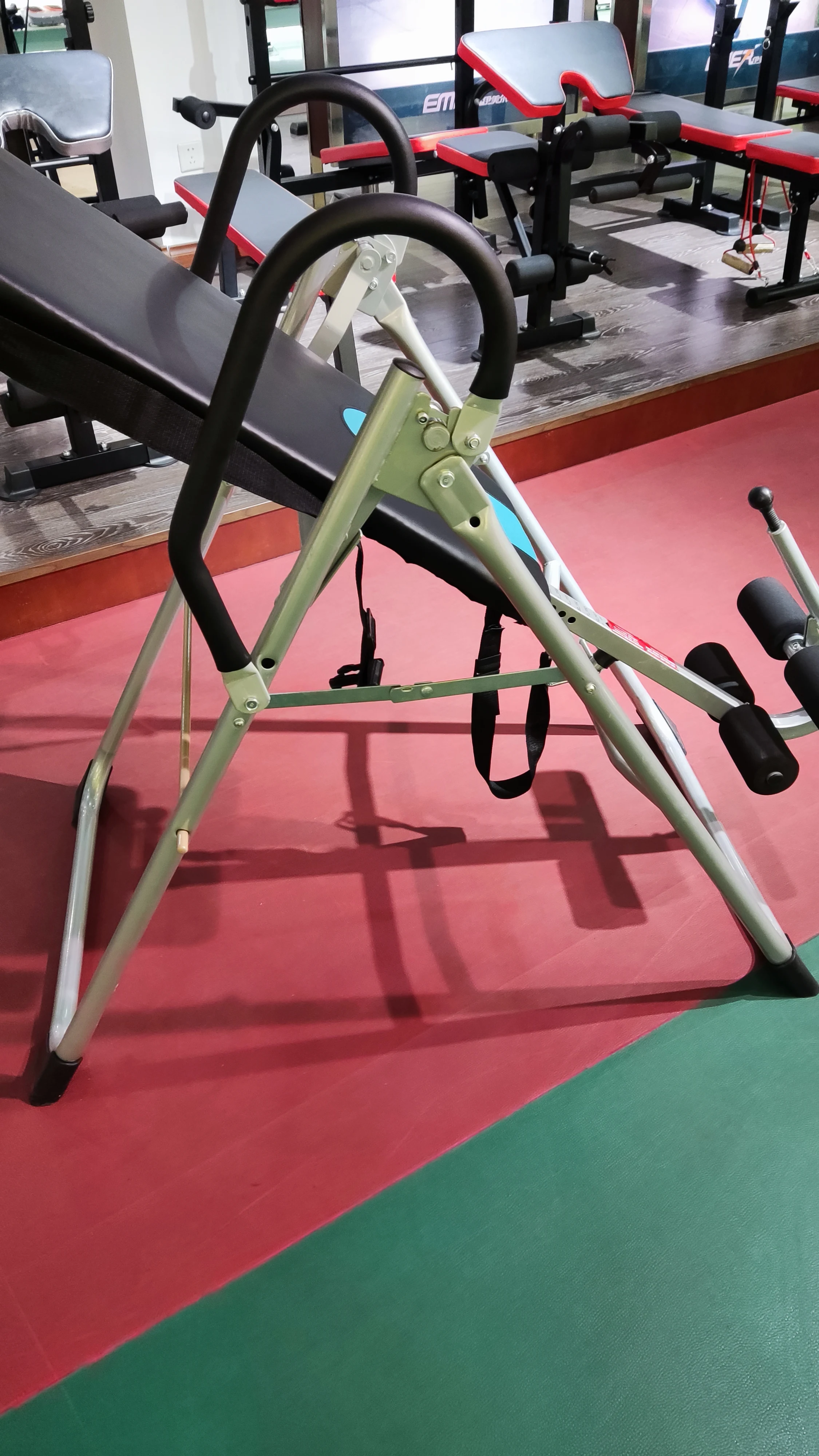 ODM home upside down spine decompression abdominal pressure fitness equipment systemic treatment of low back pain inverted indoo