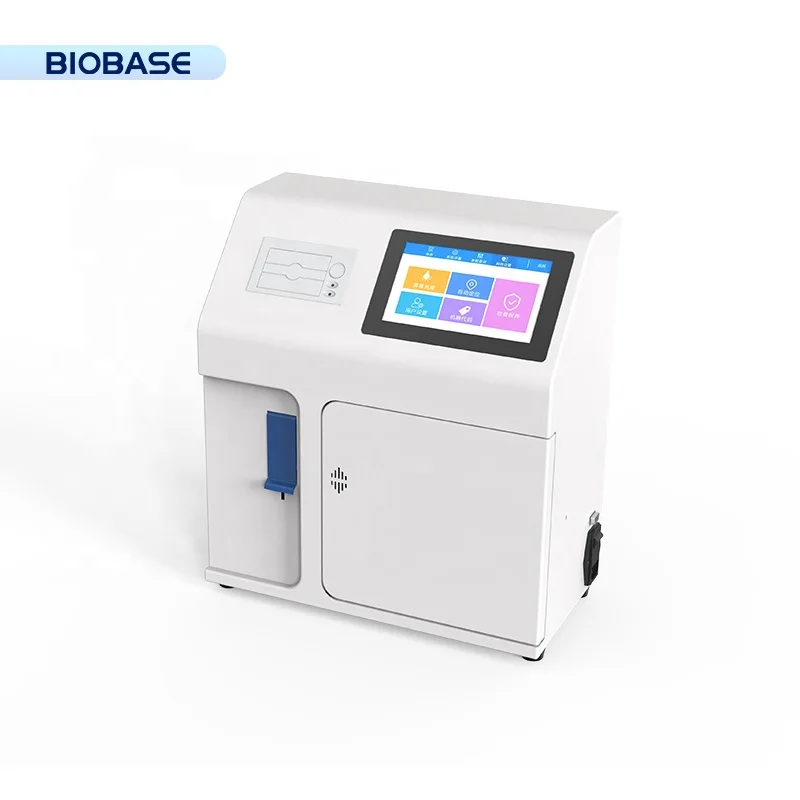 Анализатор электролита BIOBASE 7-дюймовый высокочеткий сенсорный экран автоматический мониторинг анализатор