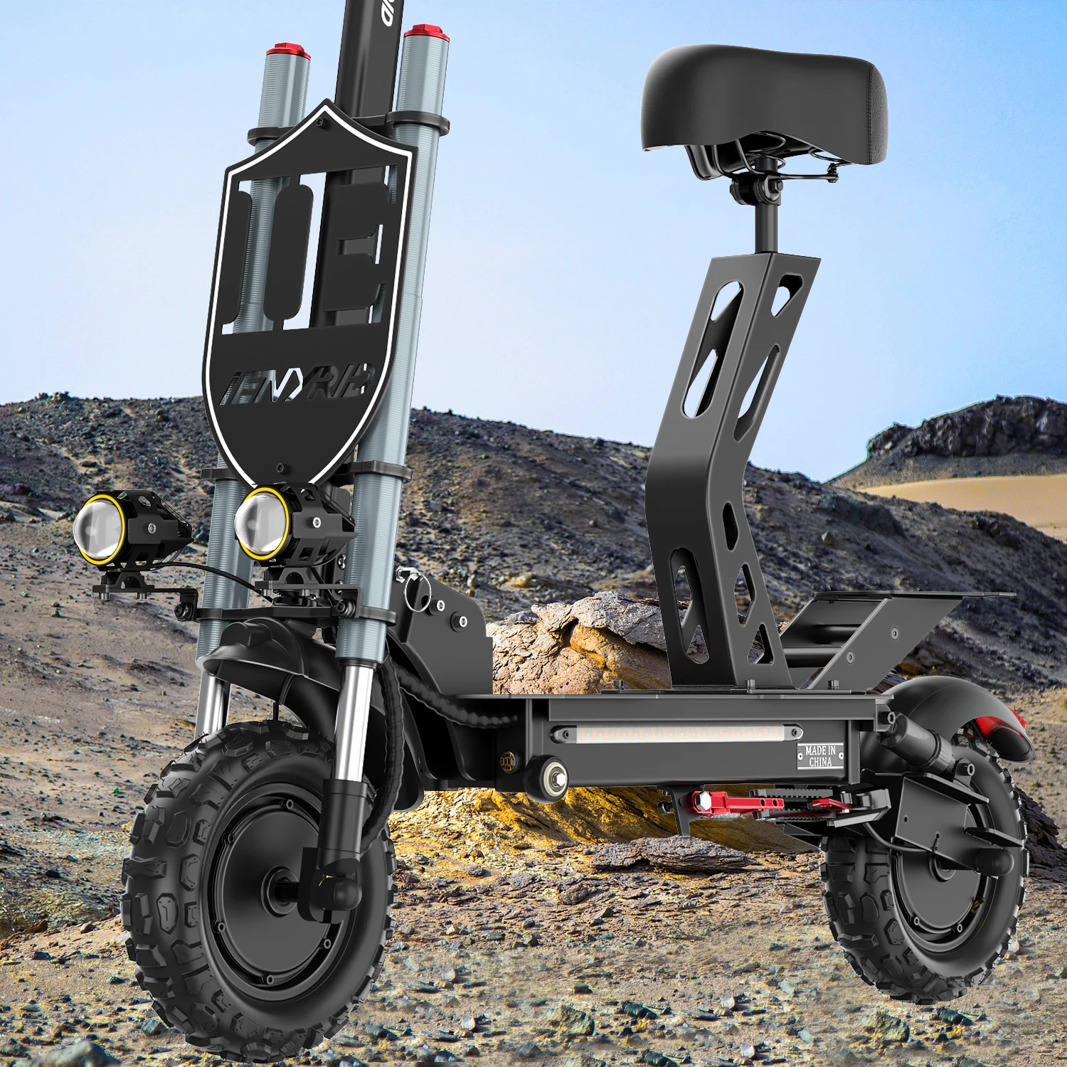 Электрический скутер со склада в ЕС США 2400 Вт 48 В 55 км/ч