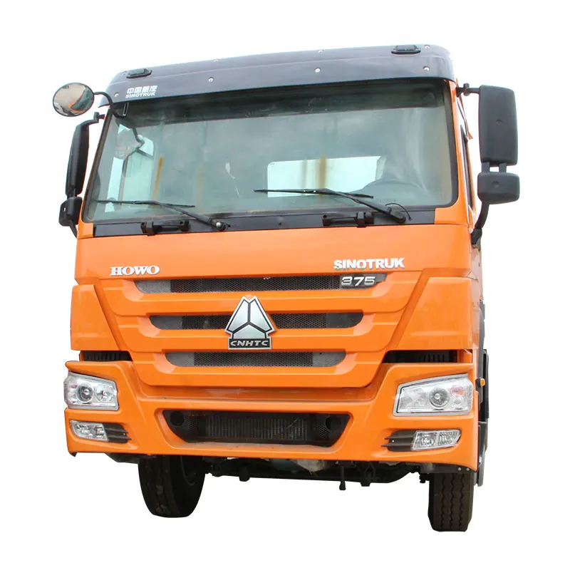 USED TRACTOR TRUCK Sinotruk heavy duty 10 wheeler 6x4 375hp howo tractor truck head with cheap price