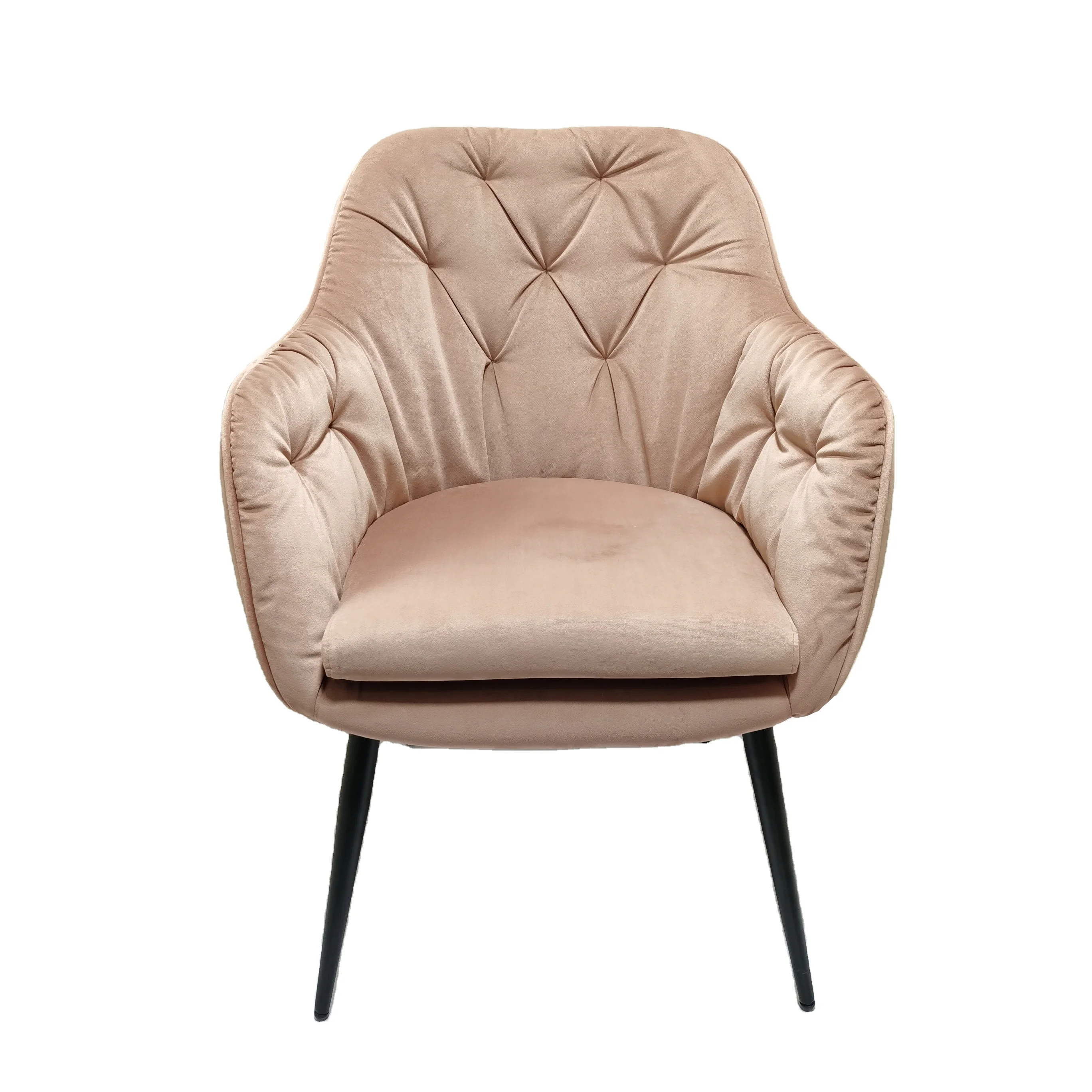 Fashion Pop Elegant Nordic Comfortable Cafe Restaurant Pink Makeup Room Chair