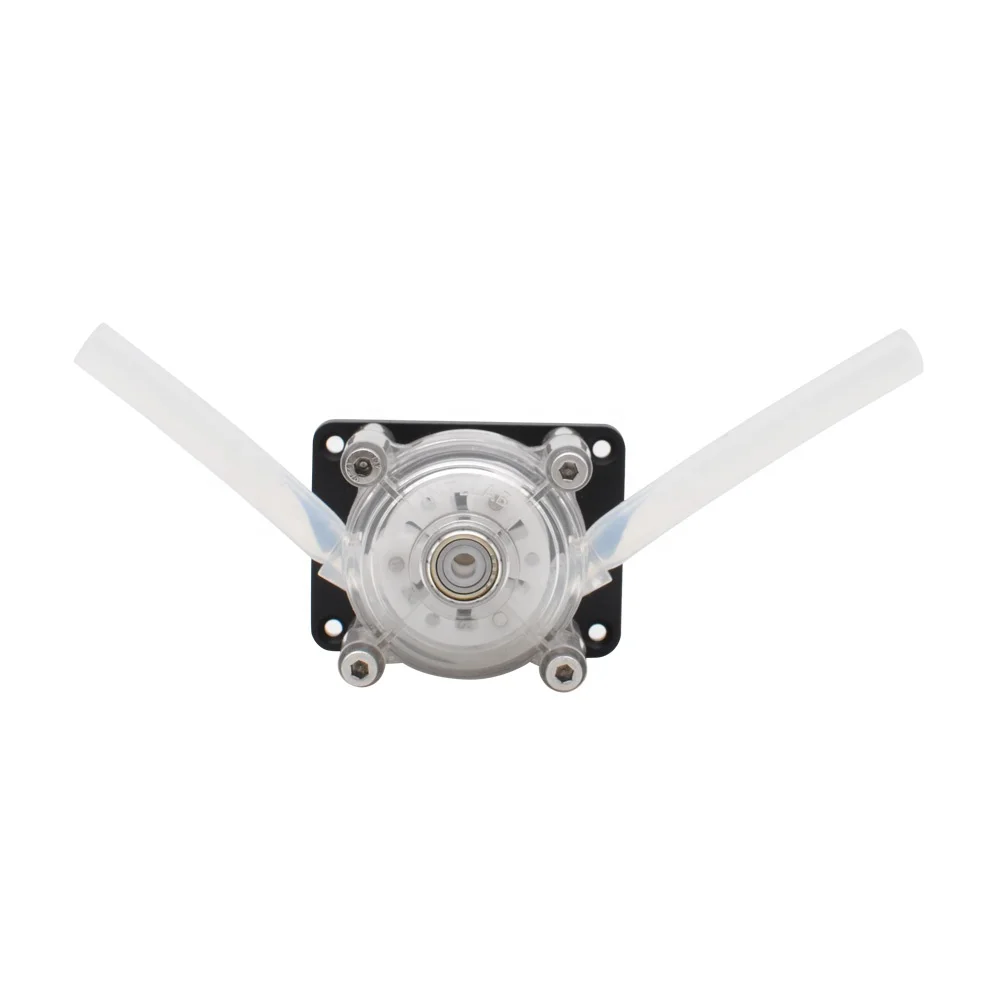 INTLLAB  DIY Peristaltic Pump Dosing Pump 12V DC, High Flowrate 80~220mL/min