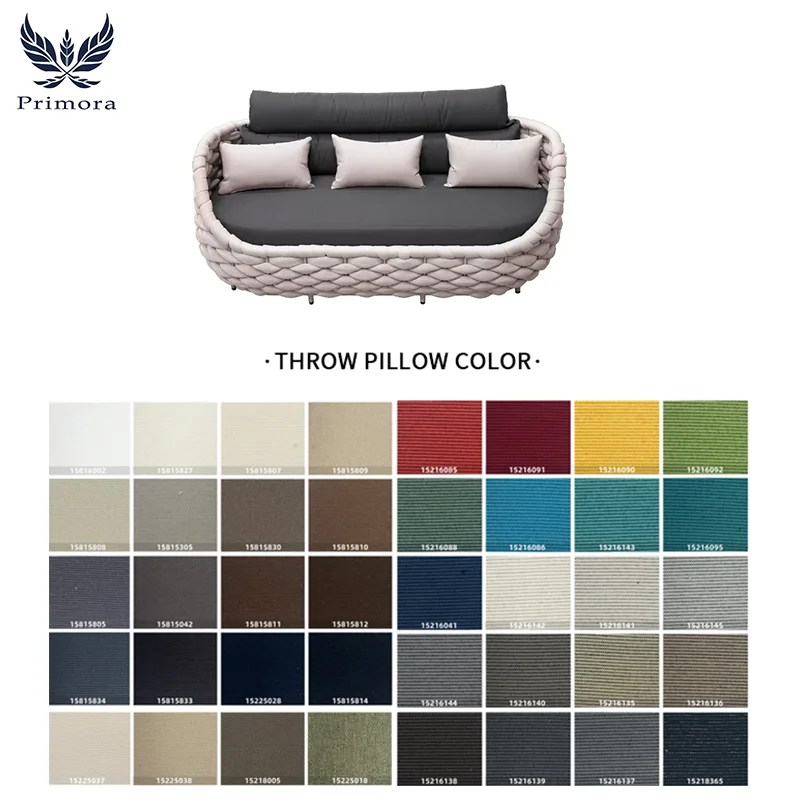 Garden Furniture Outside Balcony Aluminum rattan teak wood Patio Garden Out Door Outdoor Sofa Furniture outdoor Set waterproof