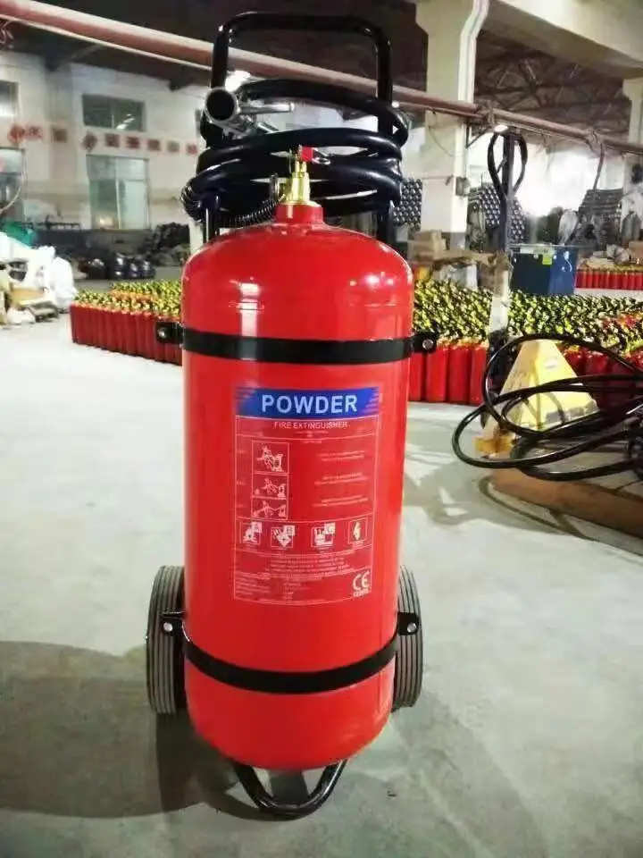wheeled ABC  25kg dry powder   fire extinguisher