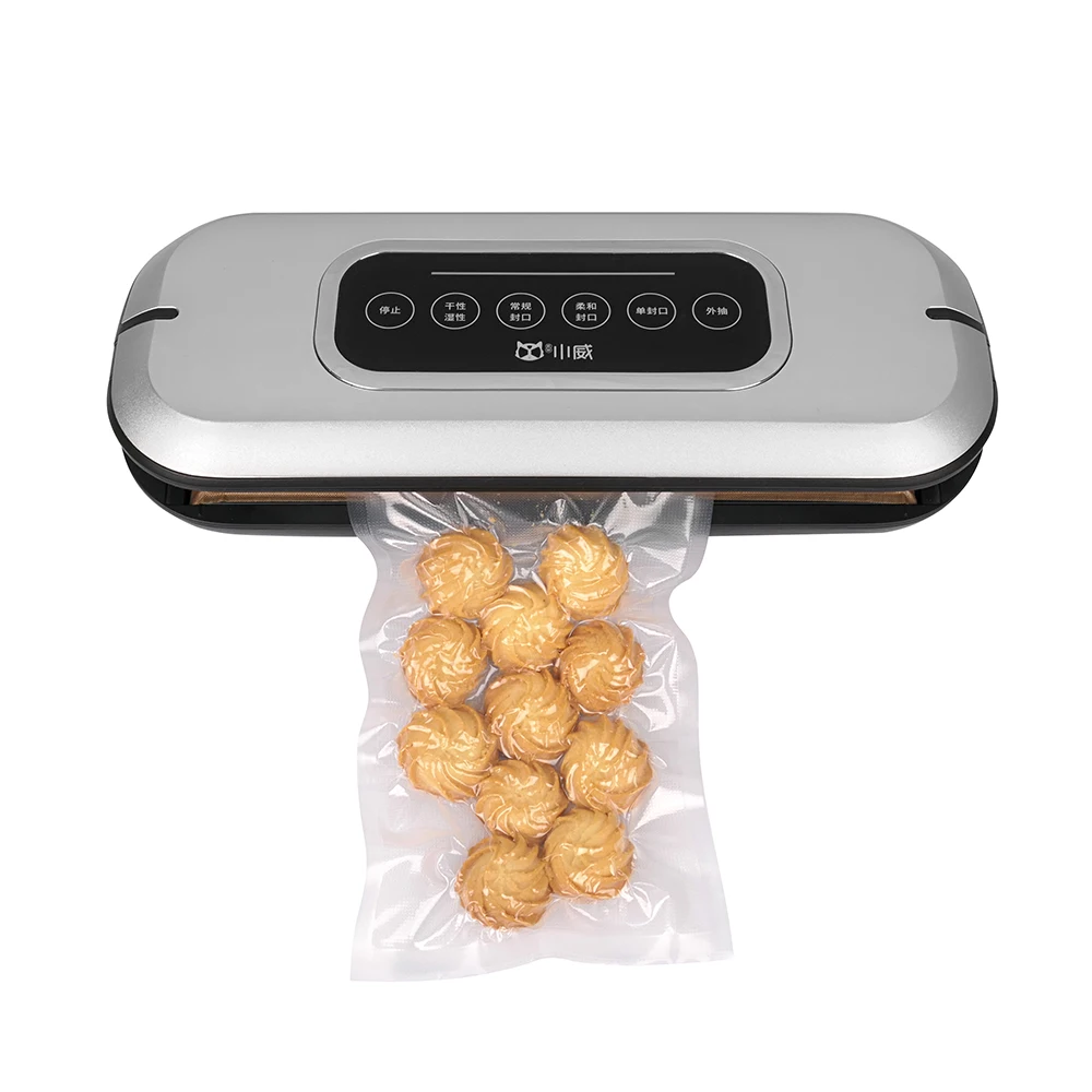 коммерческий Настольный топ вакуумные пищевые герметики упаковочная машина портативный автоматический умный вакуумный упаковщик