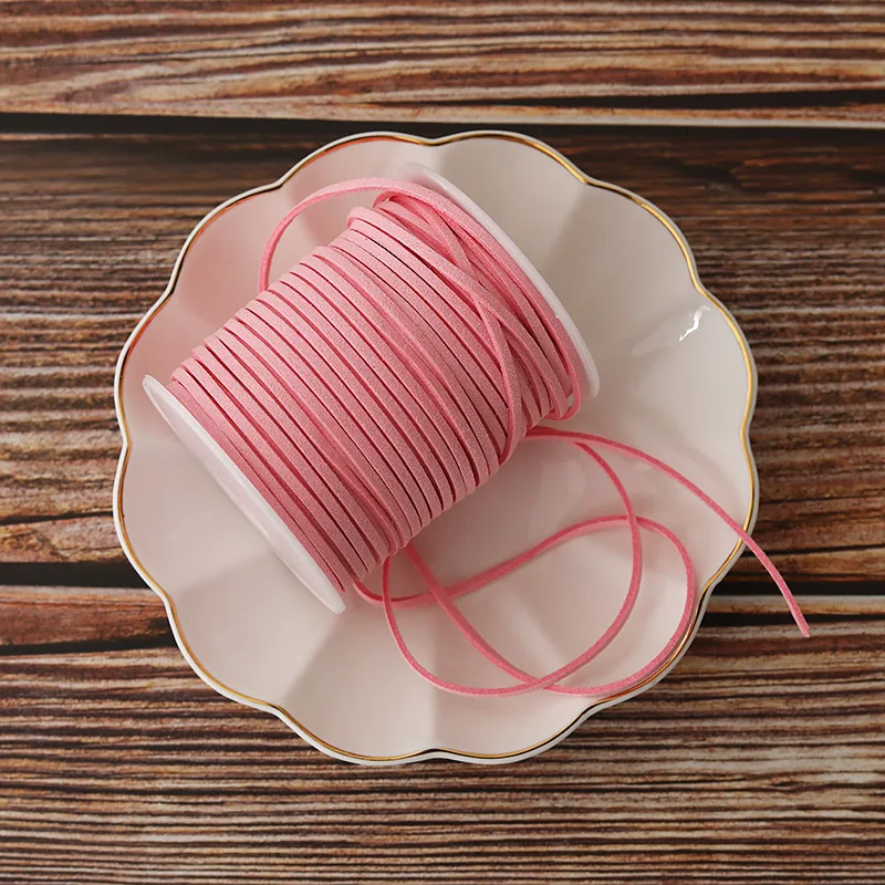 Good quality and cheap flower gift wrapping rope deer velvet rope Gift Decoration