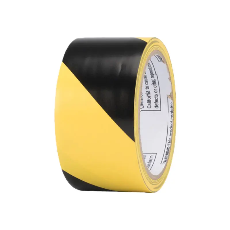 Elecpopular 2024 Race Course Floor Marking Adhesive PVC Tape Green White Black & Yellow Warning Tape Excellent Printing Feature