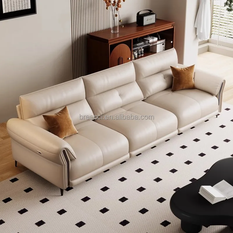 Factory direct living room furniture set sofa multi-functional fashion recliner retractable sofa Electric European air sofa