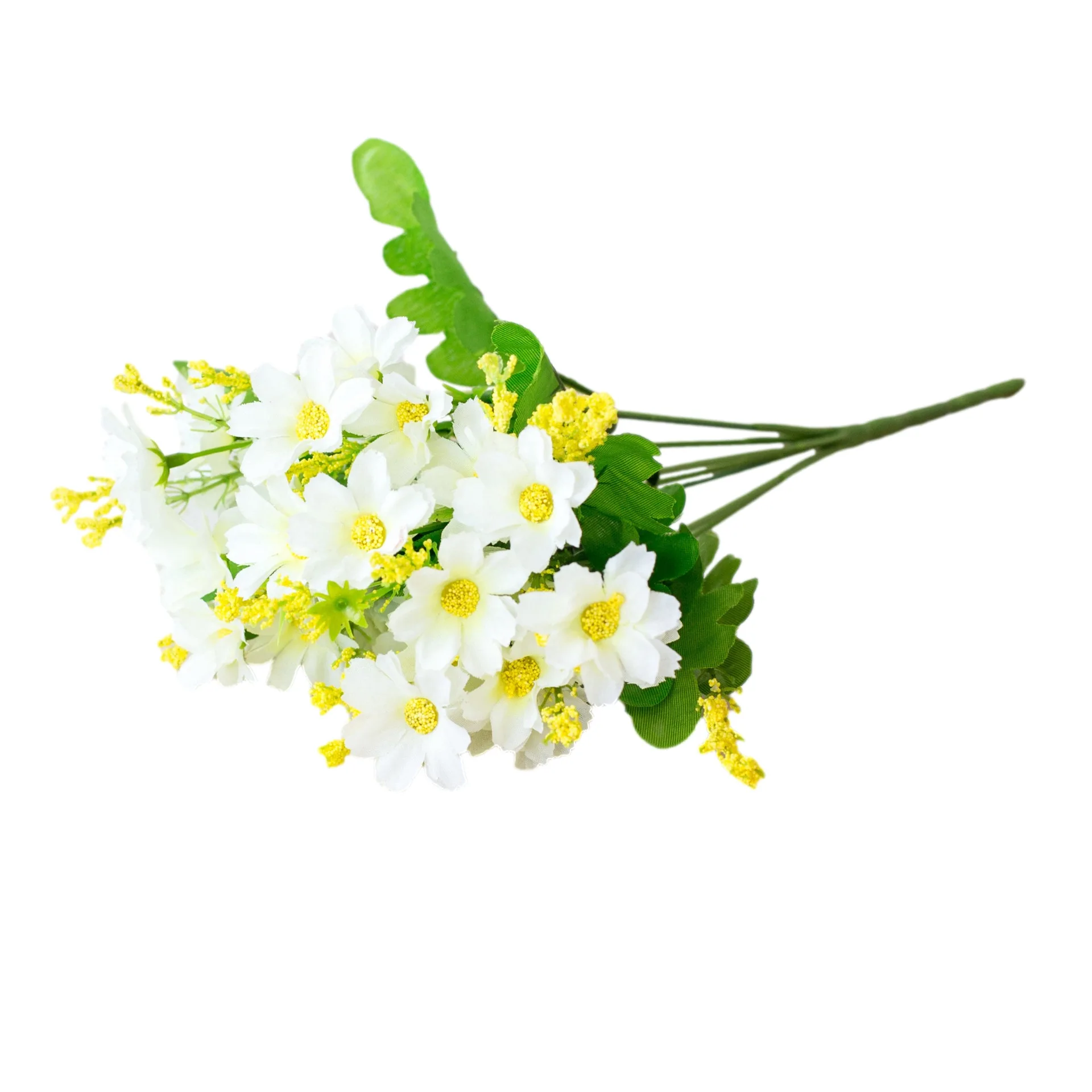 Nordic floriculture 28 head jump orchid Daisy 7 fork artificial flower decorative Silk small pla