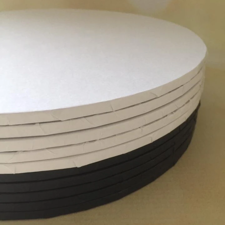 Wholesale Custom MDF Round Cake boards Birthday Wedding Cake Board