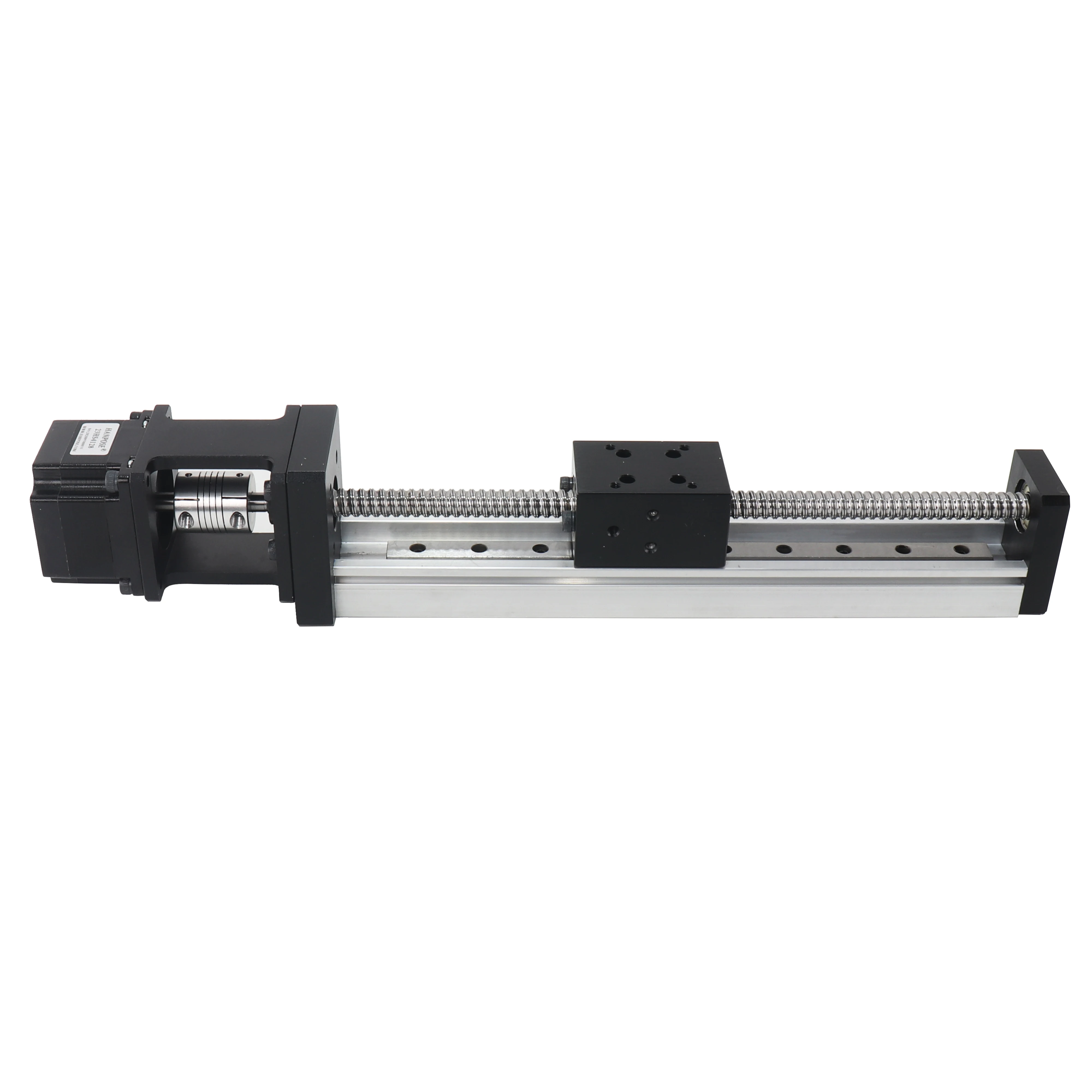 Hanpose Nema23 Linear Stepper Motor 23HS4128 HPV5-1 Cnc Linear Guide Rail Effective Stroke 500mm V-Groove Linear Model