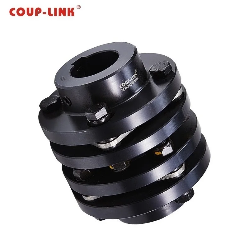 Flexible Flange Shaft Dsic Spacer Coupling With Keyway Shaft Coupler Extender
