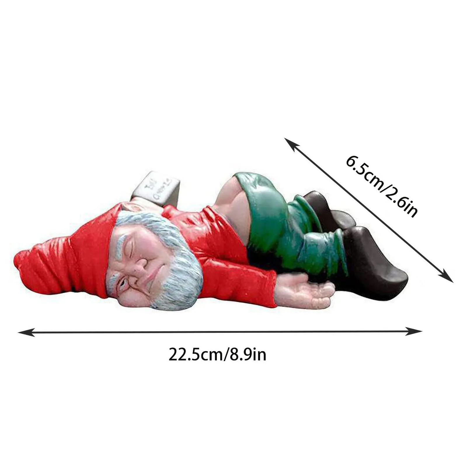 Fengzhi Factory Funny garden ideas Lie down to sleep Dwarves courtyard decoration garden decoration resin crafts dwarves statue
