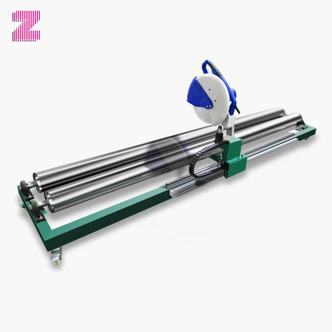 PVC Roll Slitting Machine Max Length 5.8m Roll Edge Cutting Machine for Banner Cutting