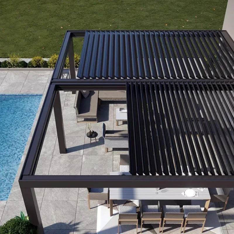 High Quality Metal Aluminum Patio Gazebo Pergola Gazebo