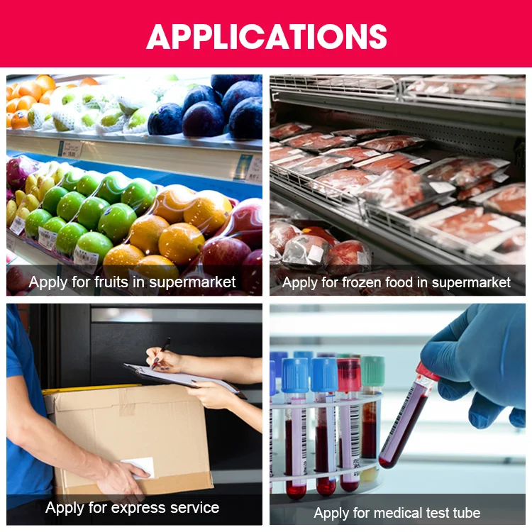 Self adhesive packaging 40x30mm 700 pcs/rolls stickers shipping labels roll price