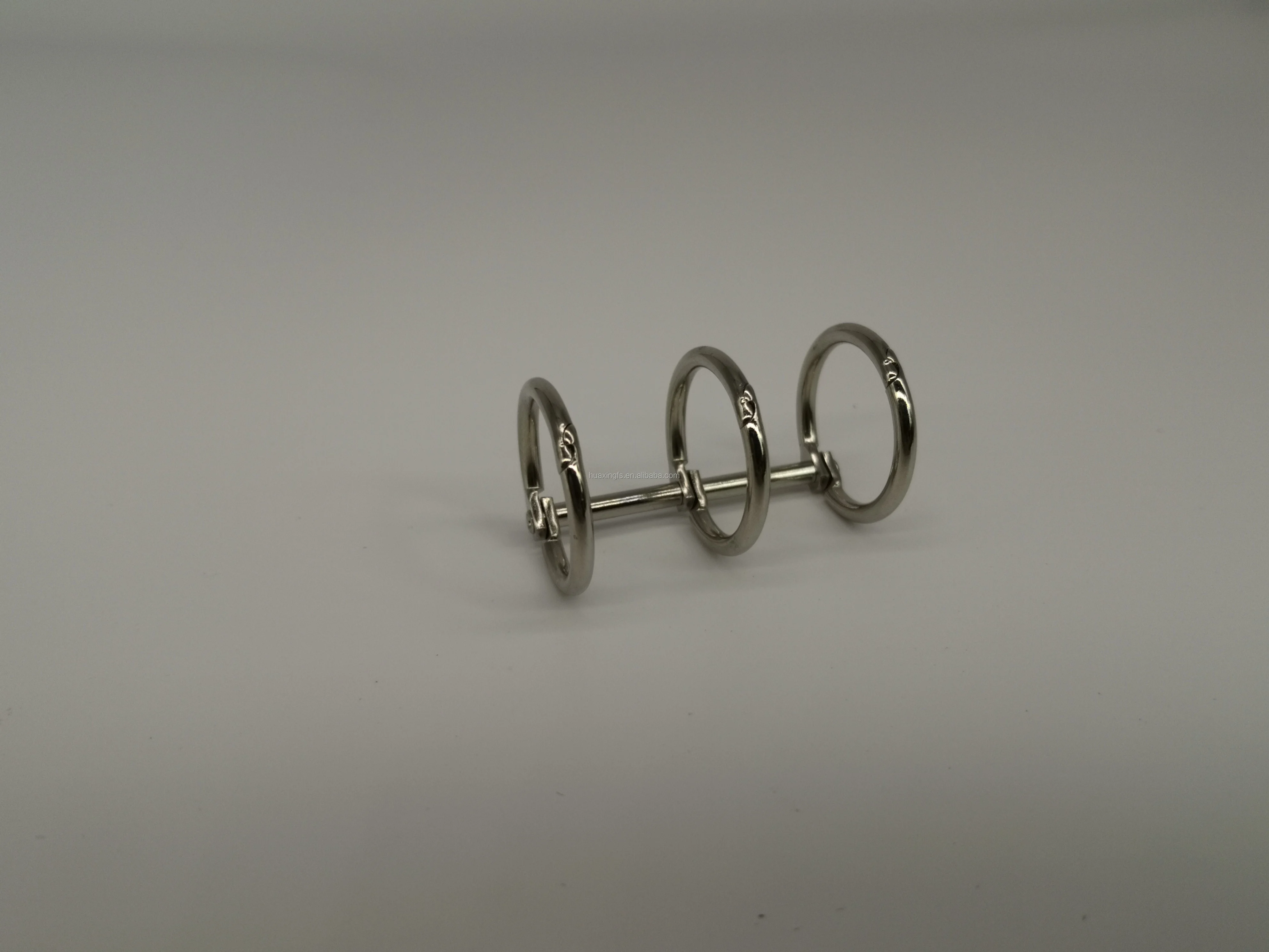 
Metal Plated Nickel a5 3 Ring Binder Clip Paper File Folder 