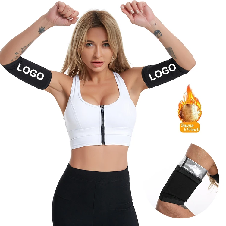 Sauna Sweat Band Sleeve Women Workout Jogging Fat Burning Compression Elasticity Lose Weight Upper Slim Arm Shapers Shapewear