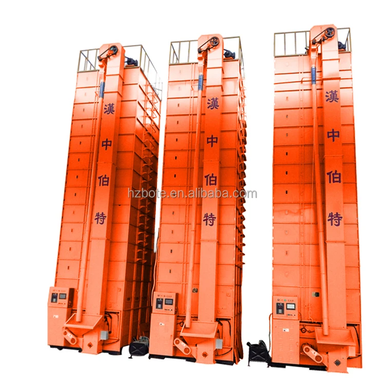 Tower Type Corn Grain Dryer Professionally Rice Drying Grain Cereals For Agriculture