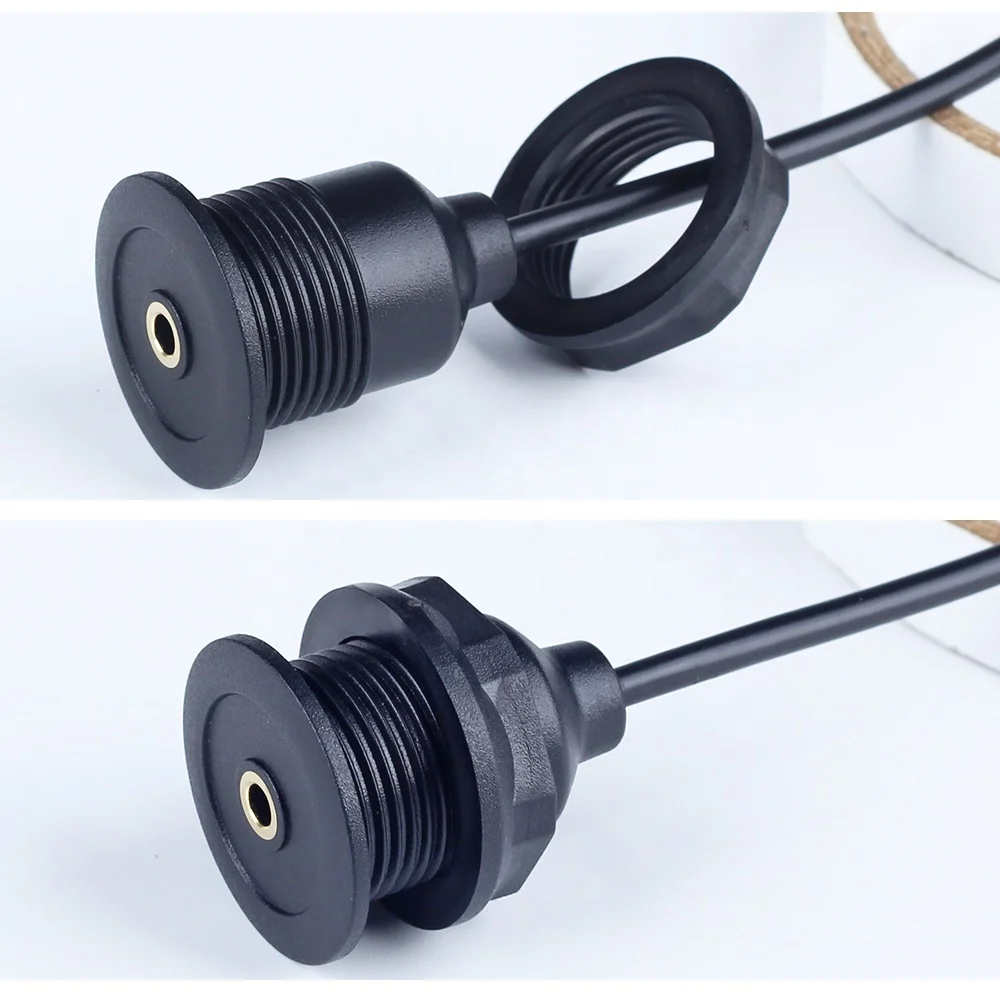 Flush mount Car Radio AUX Audio cable 3.5mm male to female extension cable Auto radio stereo accessories