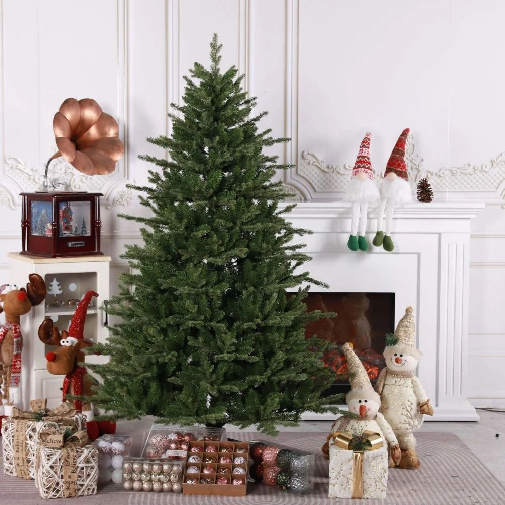 Factory Price Manufacturer Customized LED Christmas Tree PVC and PE Mixed Artificial Christmas Tree