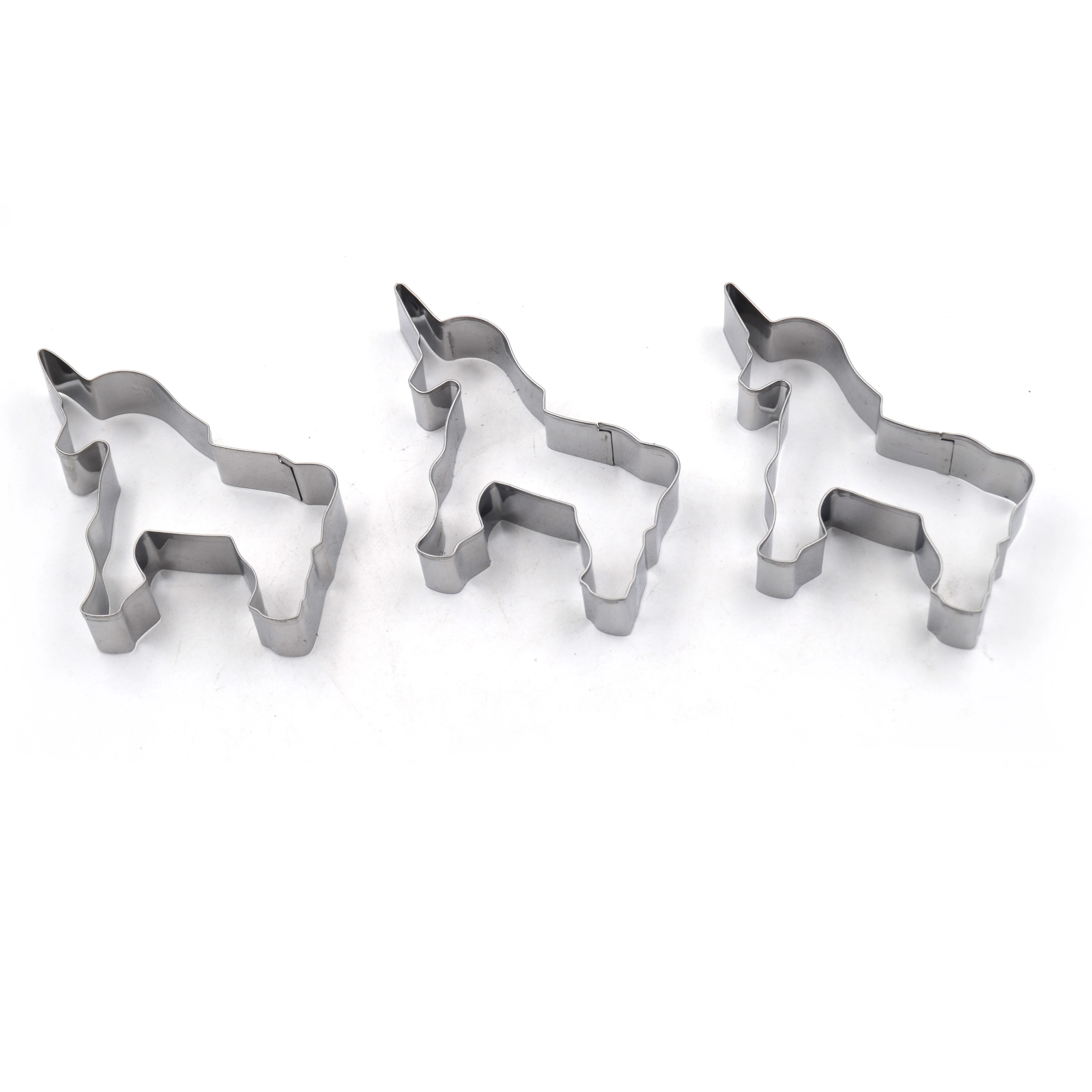 
Good Quality Customizable Shape Food Grade Stainless Steel Cookie Cutter Animals 