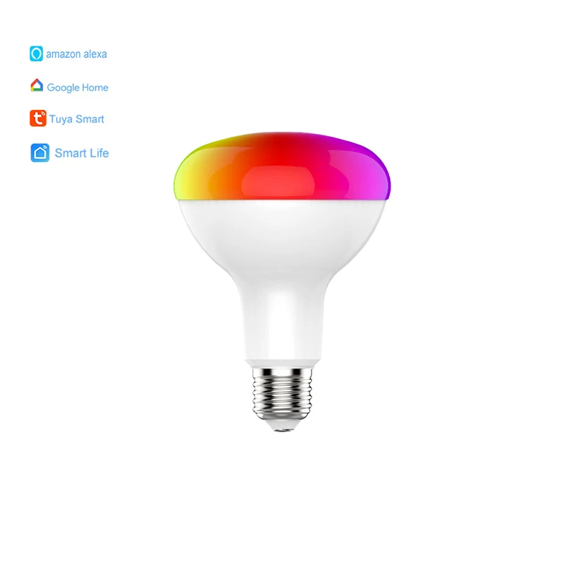 8w 12w 15w voice control color e26 warm white smart life alexa google 15 watt rgb purple bulbs b22 wifi smart e27 led light bulb