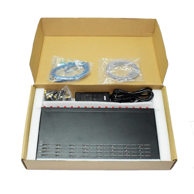 Gsm Modem 32 Sim Cards Slots Bulk SMS Modem SMS Broadcast Multi 32 Port GSM Modem Receive SMS