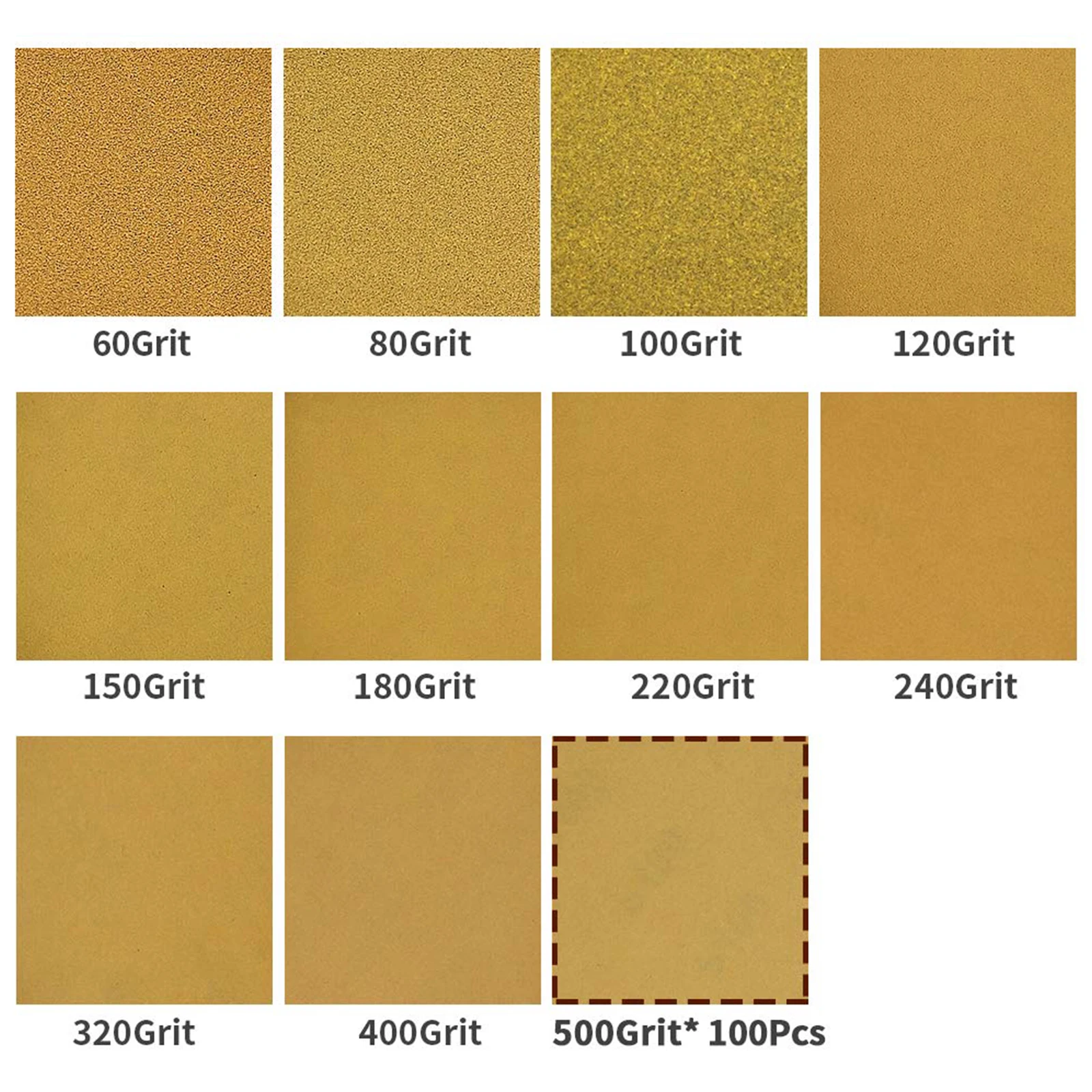 6 Inch NO Holes Dry Wet Sandpaper Roll Sheets Waterproof Water Orbital Abrasive Sand Paper Sanding Discs For Car Wood Polish